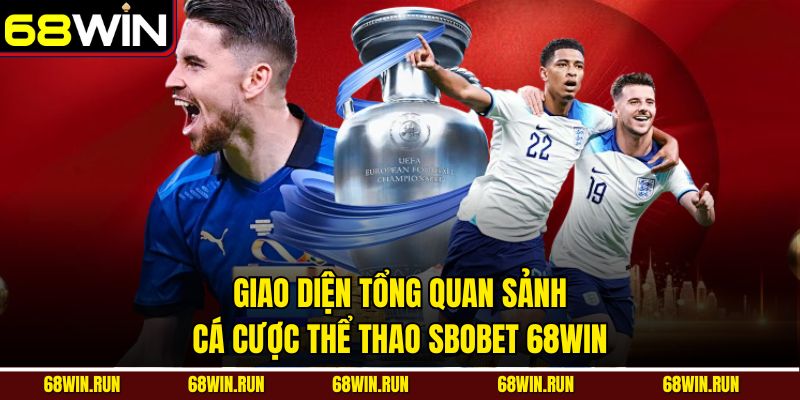 Giao diện tổng quan sảnh cá cược thể thao Sbobet 68WIN