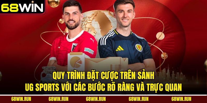 Quy trình đặt cược trên sảnh UG Sports với các bước rõ ràng và trực quan